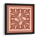 Bloqueo De Madera Tonal En Coral Iii - Vision Studio | Cuadro decorativo de Canvas Lab