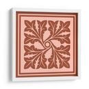 Bloqueo De Madera Tonal En Coral Iii - Vision Studio | Cuadro decorativo de Canvas Lab