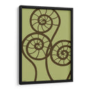 Fiddleheads Dicromático Ii - Vanna Lam | Cuadro decorativo de Canvas Lab