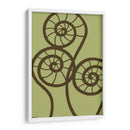 Fiddleheads Dicromático Ii - Vanna Lam | Cuadro decorativo de Canvas Lab