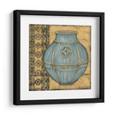 Cerámica Cerúleo Cuadrada I - Chariklia Zarris | Cuadro decorativo de Canvas Lab