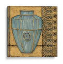 Cerámica Cerúleo Cuadrada Ii - Chariklia Zarris | Cuadro decorativo de Canvas Lab