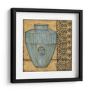 Cerámica Cerúleo Cuadrada Ii - Chariklia Zarris | Cuadro decorativo de Canvas Lab