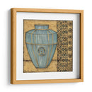 Cerámica Cerúleo Cuadrada Ii - Chariklia Zarris | Cuadro decorativo de Canvas Lab