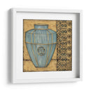 Cerámica Cerúleo Cuadrada Ii - Chariklia Zarris | Cuadro decorativo de Canvas Lab