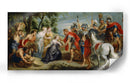 La reunión de David y Abigail - Peter Paul Rubens | Cuadro decorativo de Canvas Lab