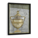 Pequeña Urna Y Damasco Ii - Jennifer Goldberger | Cuadro decorativo de Canvas Lab
