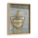 Pequeña Urna Y Damasco Ii - Jennifer Goldberger | Cuadro decorativo de Canvas Lab