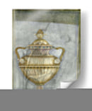 Pequeña Urna Y Damasco Ii - Jennifer Goldberger | Cuadro decorativo de Canvas Lab