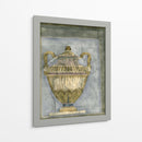 Pequeña Urna Y Damasco Iii - Jennifer Goldberger | Cuadro decorativo de Canvas Lab