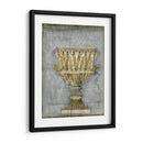 Pequeña Urna Y Damasco Iv - Jennifer Goldberger | Cuadro decorativo de Canvas Lab