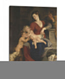 La Sagrada Familia con la cesta de Coser - Peter Paul Rubens | Cuadro decorativo de Canvas Lab