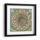 Girasol Woodblock I | Cuadro decorativo de Canvas Lab
