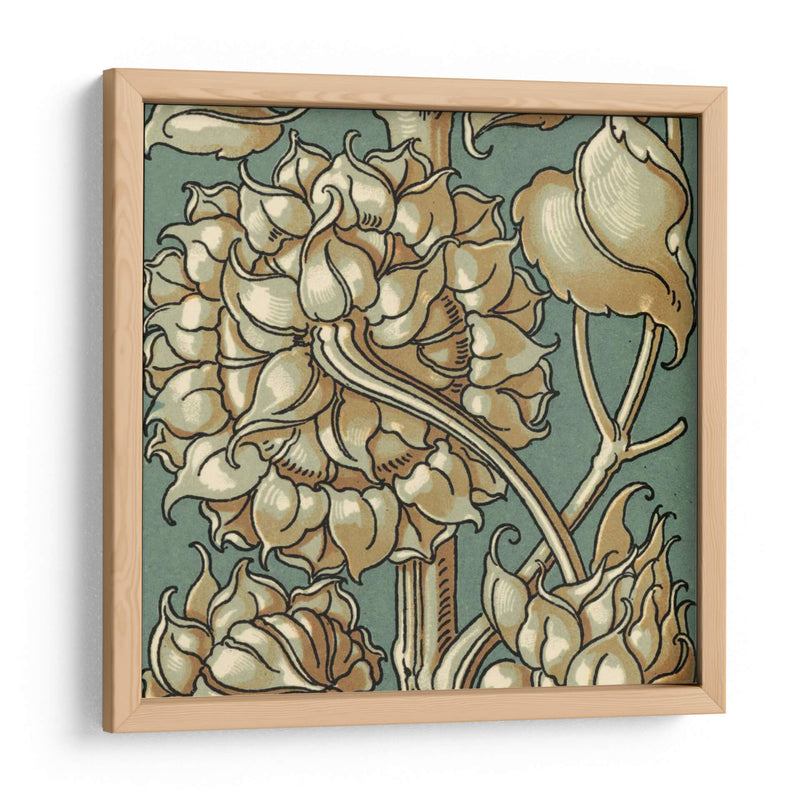 Girasol Woodblock Iii | Cuadro decorativo de Canvas Lab