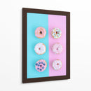 Seis donitas | Cuadro decorativo de Canvas Lab
