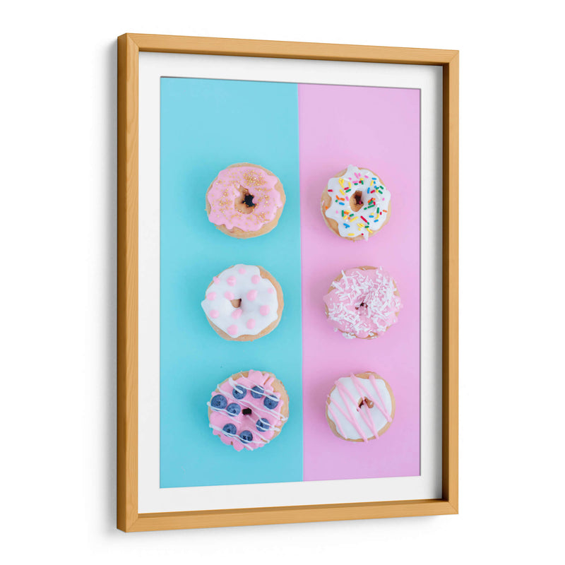 Seis donitas | Cuadro decorativo de Canvas Lab