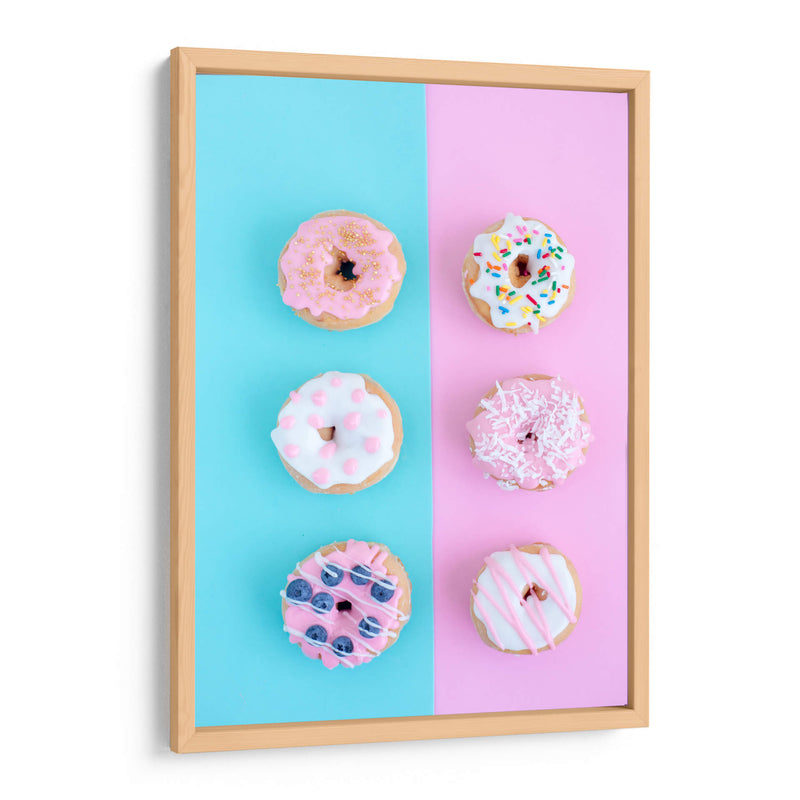 Seis donitas | Cuadro decorativo de Canvas Lab