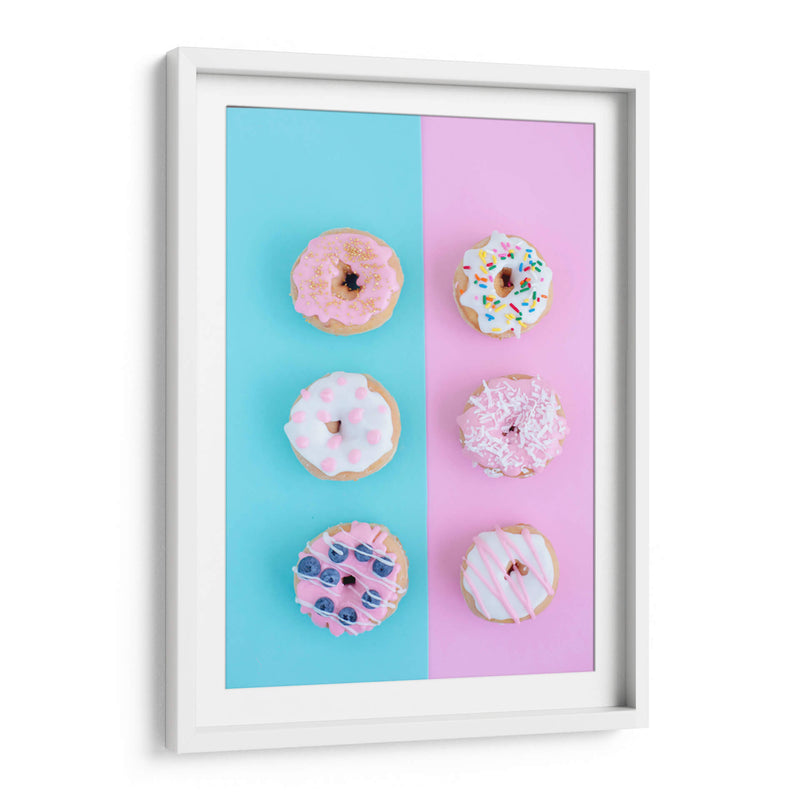 Seis donitas | Cuadro decorativo de Canvas Lab