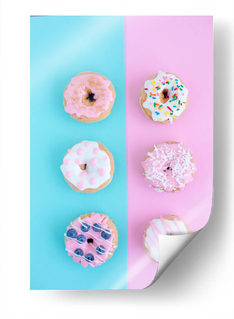 Seis donitas | Cuadro decorativo de Canvas Lab