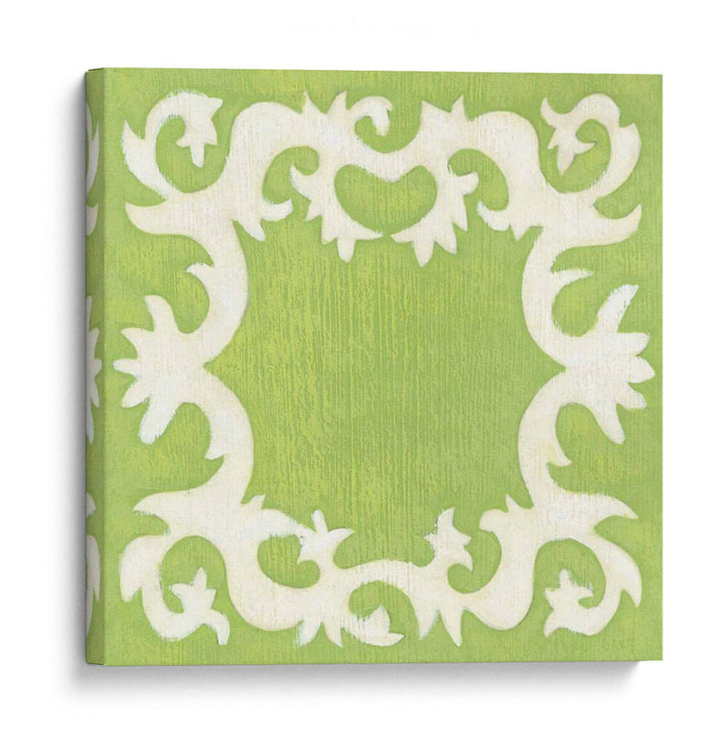 Petite Suzani En Verde - Chariklia Zarris | Cuadro decorativo de Canvas Lab