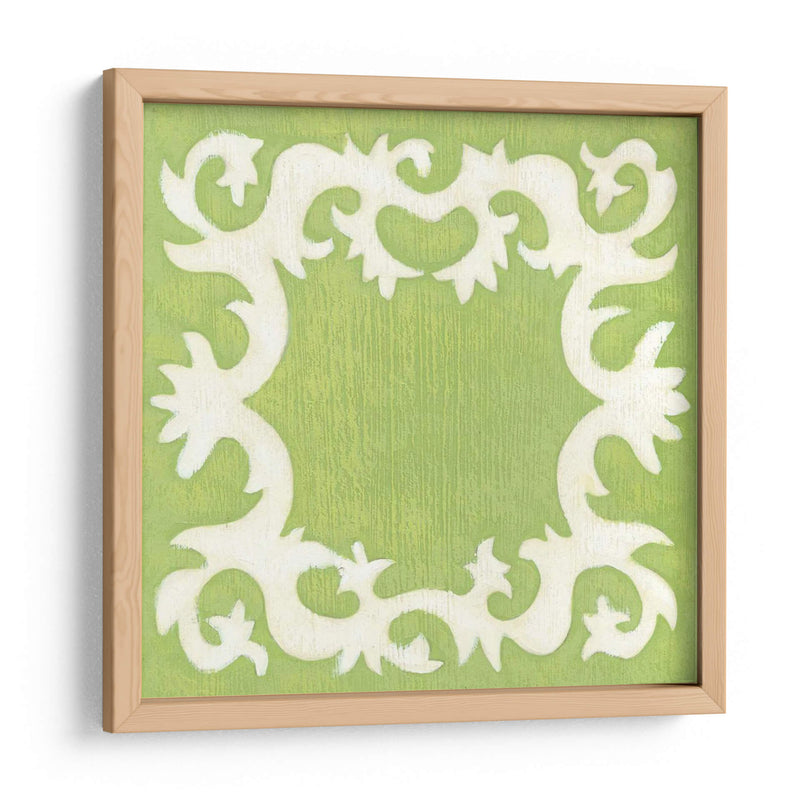 Petite Suzani En Verde - Chariklia Zarris | Cuadro decorativo de Canvas Lab