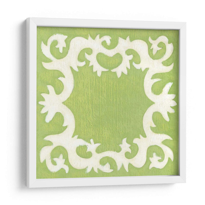 Petite Suzani En Verde - Chariklia Zarris | Cuadro decorativo de Canvas Lab