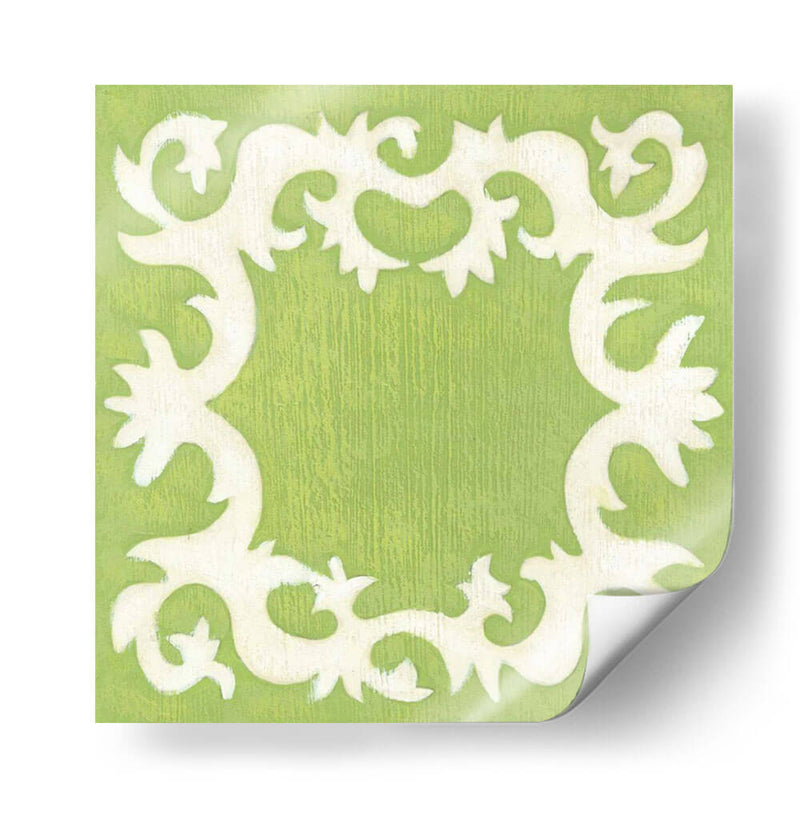 Petite Suzani En Verde - Chariklia Zarris | Cuadro decorativo de Canvas Lab