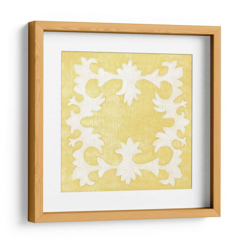 Petite Suzani En Amarillo - Chariklia Zarris | Cuadro decorativo de Canvas Lab