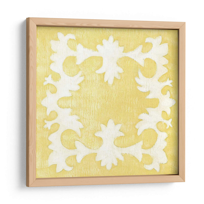 Petite Suzani En Amarillo - Chariklia Zarris | Cuadro decorativo de Canvas Lab