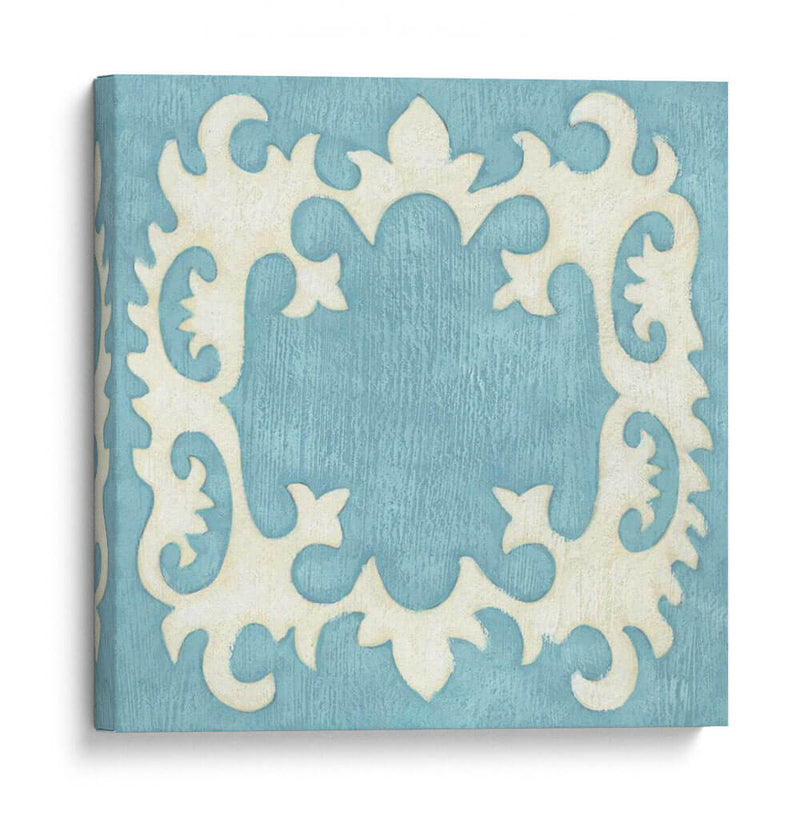 Petite Suzani En Azul - Chariklia Zarris | Cuadro decorativo de Canvas Lab