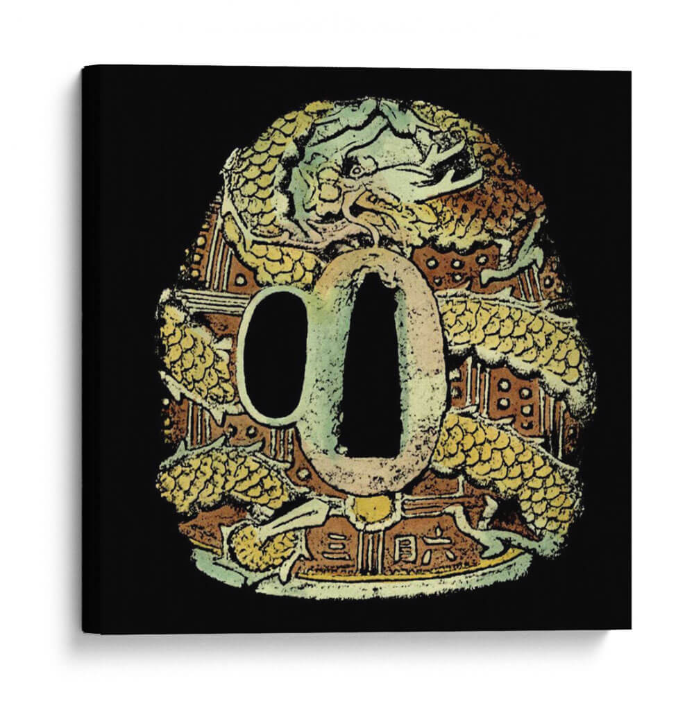 Medallón Asiático Ii - Vision Studio | Cuadro decorativo de Canvas Lab