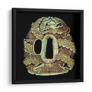 Medallón Asiático Ii - Vision Studio | Cuadro decorativo de Canvas Lab