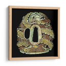 Medallón Asiático Ii - Vision Studio | Cuadro decorativo de Canvas Lab