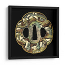 Medallón Asiático Iv - Vision Studio | Cuadro decorativo de Canvas Lab