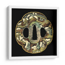 Medallón Asiático Iv - Vision Studio | Cuadro decorativo de Canvas Lab