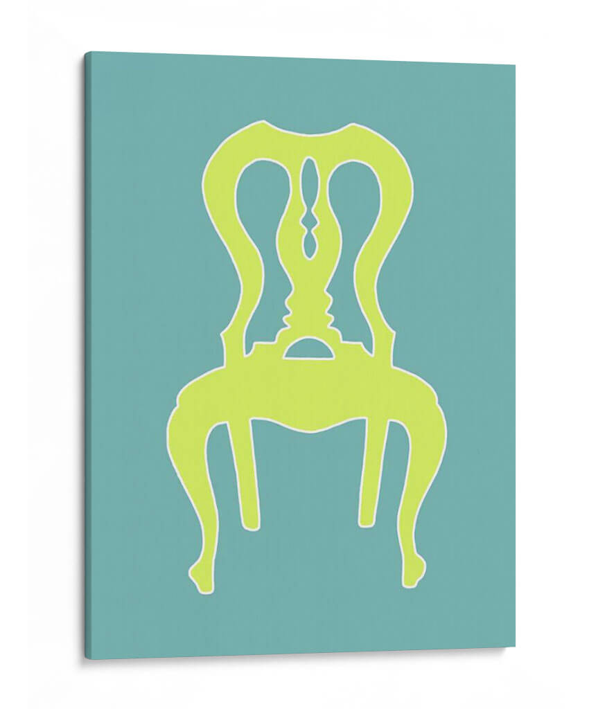 Pequeña Silla Gráfica Ii - Chariklia Zarris | Cuadro decorativo de Canvas Lab