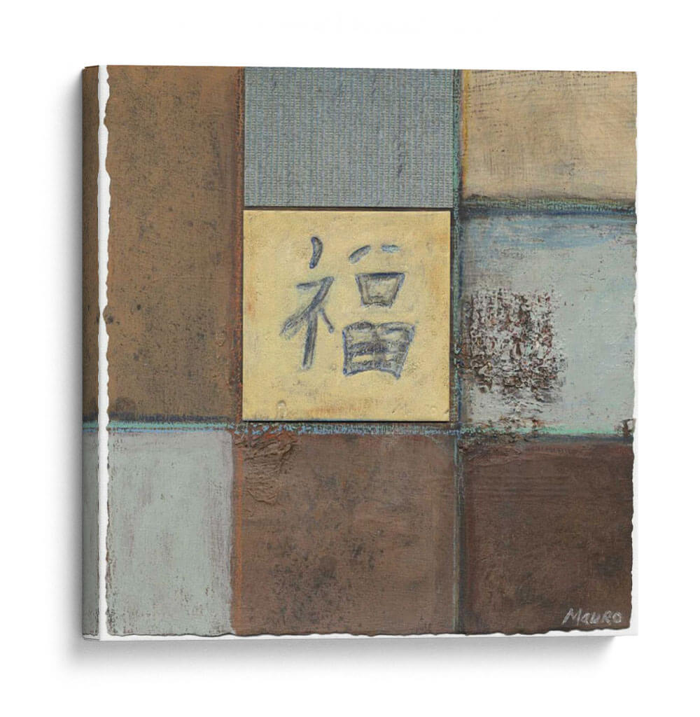 Felicidad En Azul - Mauro | Cuadro decorativo de Canvas Lab