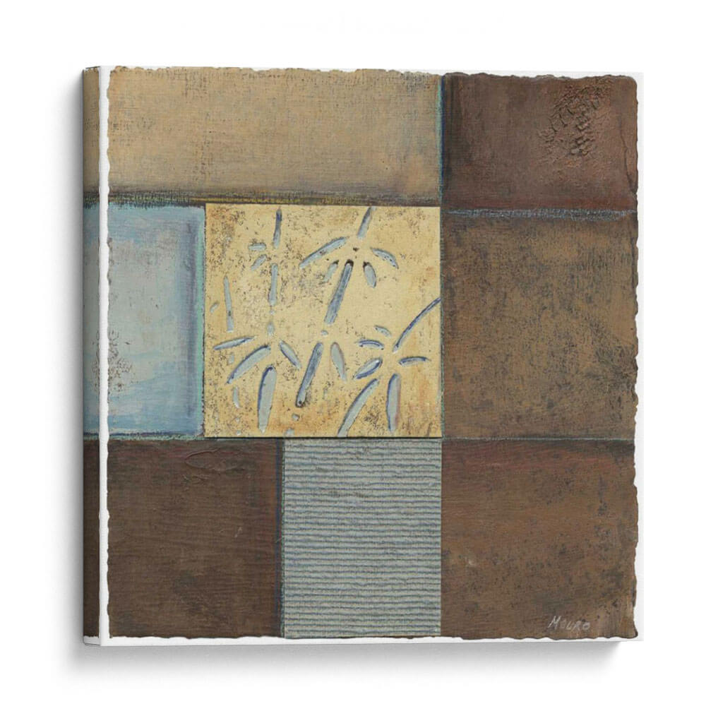 Bambú En Azul - Mauro | Cuadro decorativo de Canvas Lab