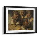 Cuatro estudios de una cabeza de un moro - Peter Paul Rubens | Cuadro decorativo de Canvas Lab