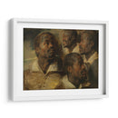 Cuatro estudios de una cabeza de un moro - Peter Paul Rubens | Cuadro decorativo de Canvas Lab