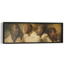 Cuatro estudios de la cabeza de un hombre - Peter Paul Rubens | Cuadro decorativo de Canvas Lab