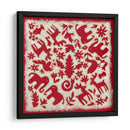 Historia Popular En Rojo - Chariklia Zarris | Cuadro decorativo de Canvas Lab