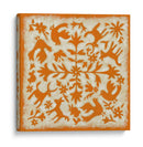 Historia Popular En Naranja - Chariklia Zarris | Cuadro decorativo de Canvas Lab