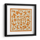 Historia Popular En Naranja - Chariklia Zarris | Cuadro decorativo de Canvas Lab