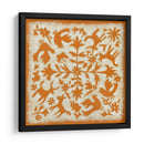 Historia Popular En Naranja - Chariklia Zarris | Cuadro decorativo de Canvas Lab