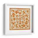 Historia Popular En Naranja - Chariklia Zarris | Cuadro decorativo de Canvas Lab