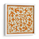 Historia Popular En Naranja - Chariklia Zarris | Cuadro decorativo de Canvas Lab