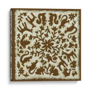 Historia Popular En Marrón - Chariklia Zarris | Cuadro decorativo de Canvas Lab