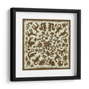 Historia Popular En Marrón - Chariklia Zarris | Cuadro decorativo de Canvas Lab