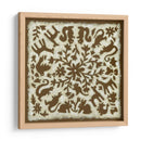 Historia Popular En Marrón - Chariklia Zarris | Cuadro decorativo de Canvas Lab